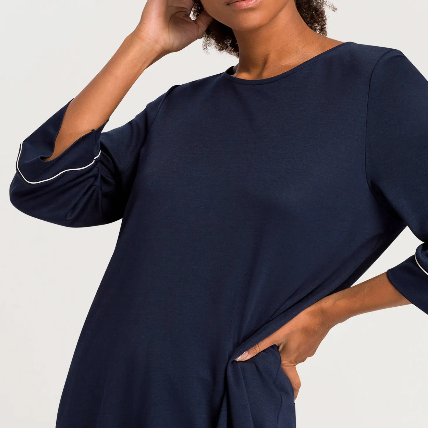 Pyjama 3/4 En Tencel