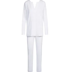Pyjama Col V En Coton