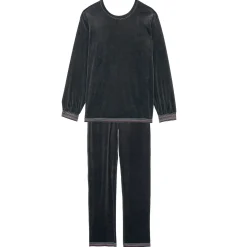 Pyjama En Coton Effet Velours