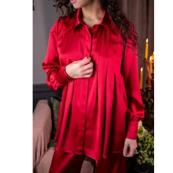 Pyjama Matelasse En Soie