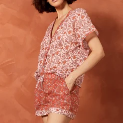 Pyjama Short En Coton
