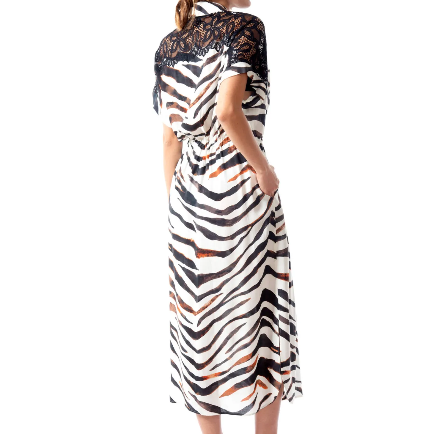 Robe Chemise Longue De Plage