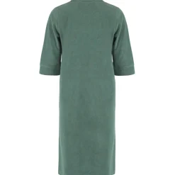 Robe De Chambre Boutonnee En Coton
