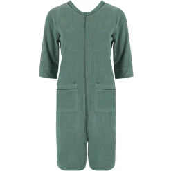 Robe De Chambre Zippee En Coton