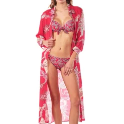 Robe De Plage Boutonnee
