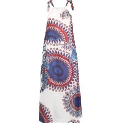 Robe De Plage Fendue En Soie