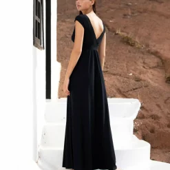 Robe De Plage Longue Decollete V Zaelie