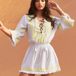 Robe De Plage Martina En Coton