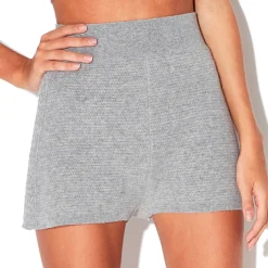 Short En Laine Et Cachemire