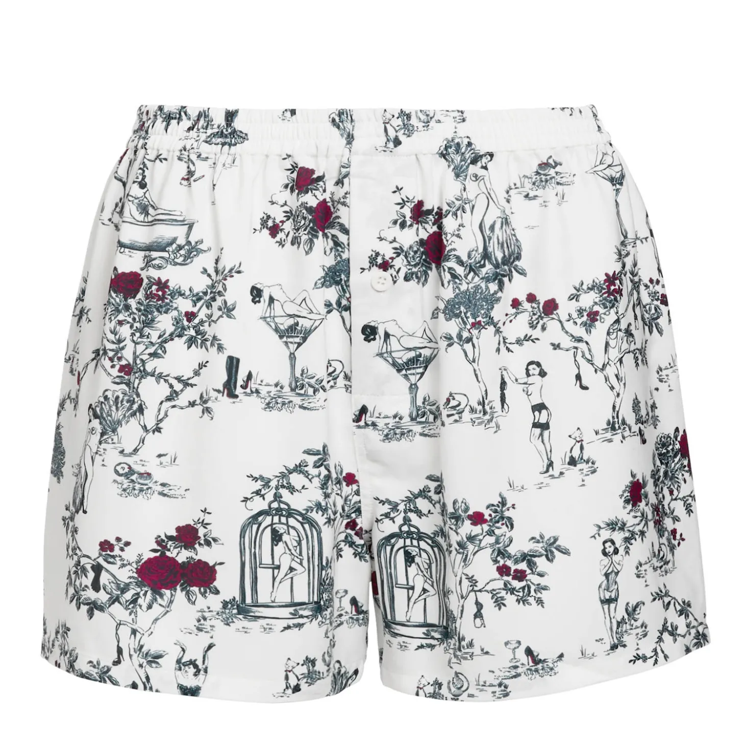 Short En Satin
