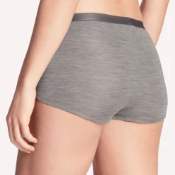 Shorty En Laine Et Soie