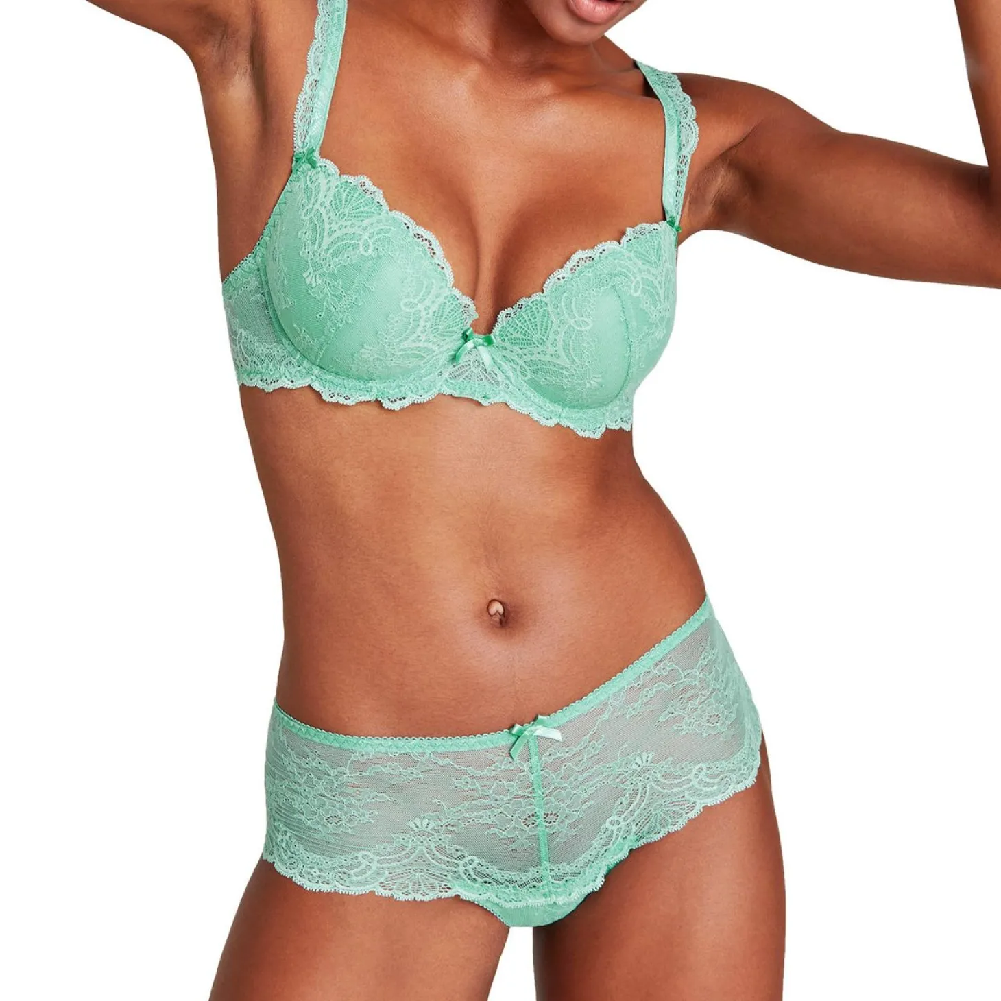 Shorty Saint-Tropez En Dentelle