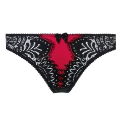 Slip Brésilien Echancre En Dentelle