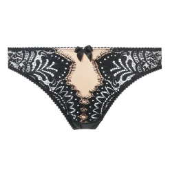 Slip Brésilien Echancre En Dentelle