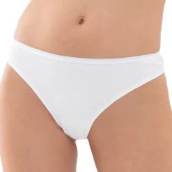 Slip Dentelle En Coton