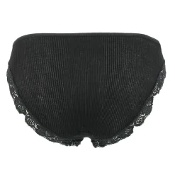 Slip Dentelle En Coton Fil D'Ecosse