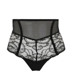 Slip Haut Retro En Dentelle