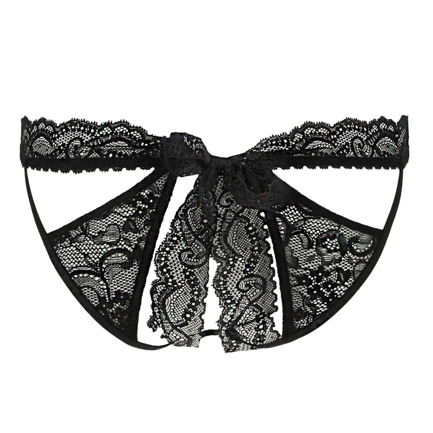 Slip Ouvert Cheeky En Dentelle