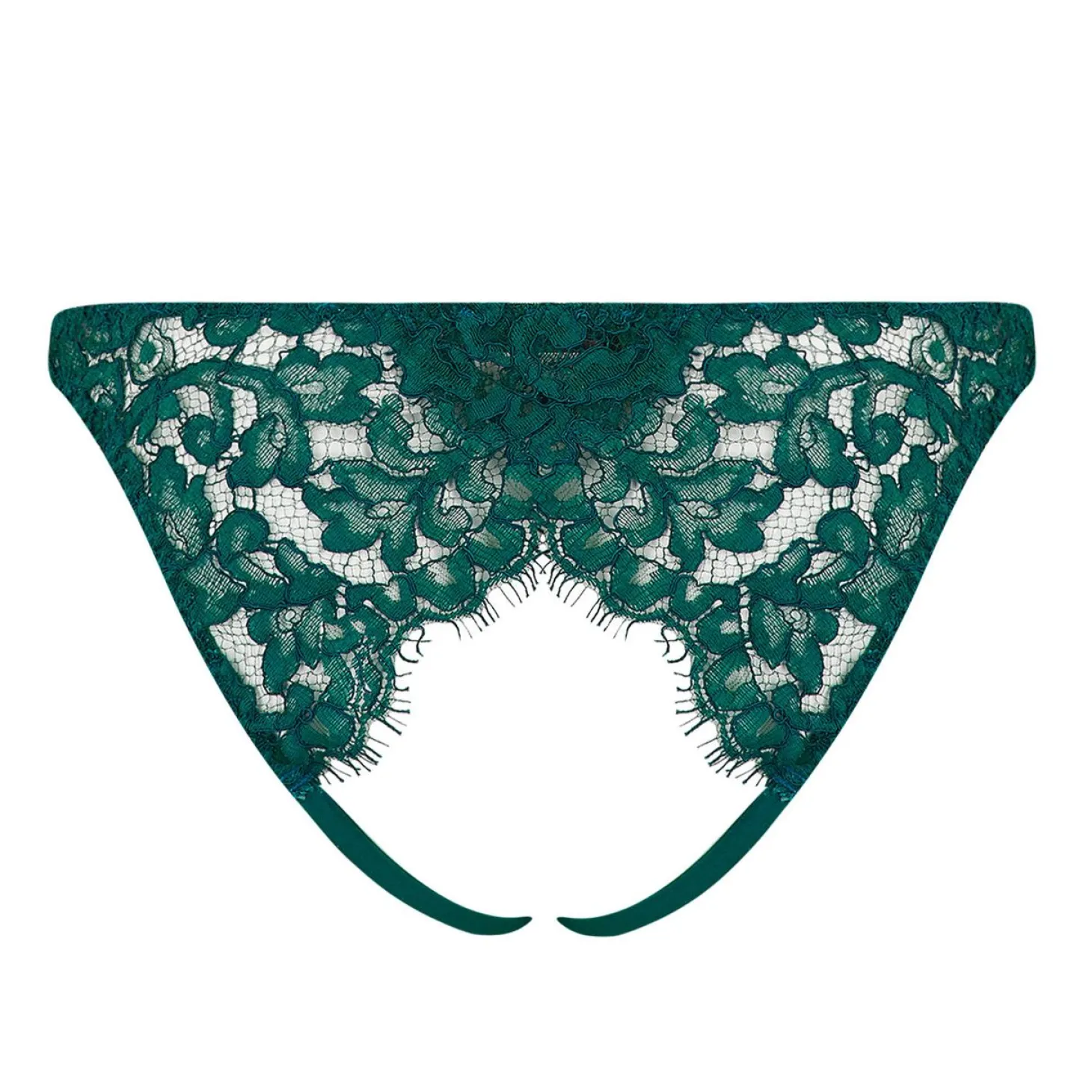 Slip Ouvert En Dentelle