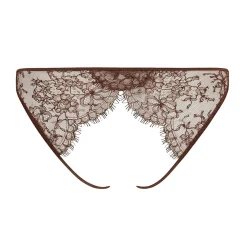 Slip Ouvert En Dentelle