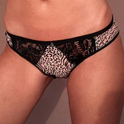 Slip Ouvert En Dentelle