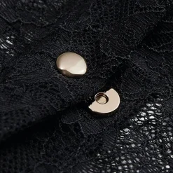 Slip Ouvrable Harnais En Dentelle