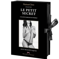 Slip Ouvrable Harnais En Dentelle