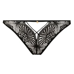 Tanga Ouvert En Dentelle