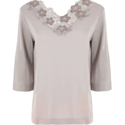 Top Manches 3/4 En Coton
