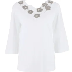 Top Manches 3/4 En Coton