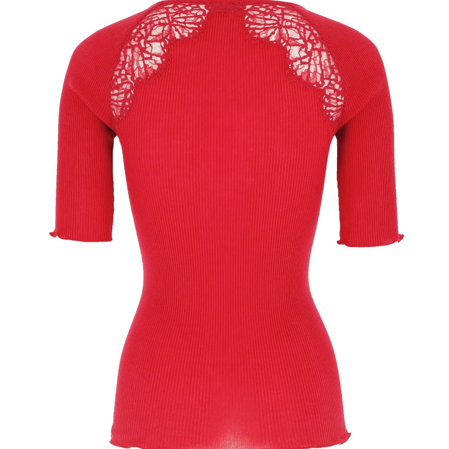 Top Manches 3/4 En Coton Fil D'Ecosse
