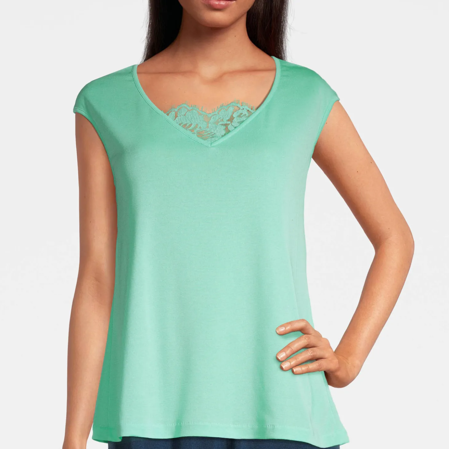 Top Manches Courtes En Coton