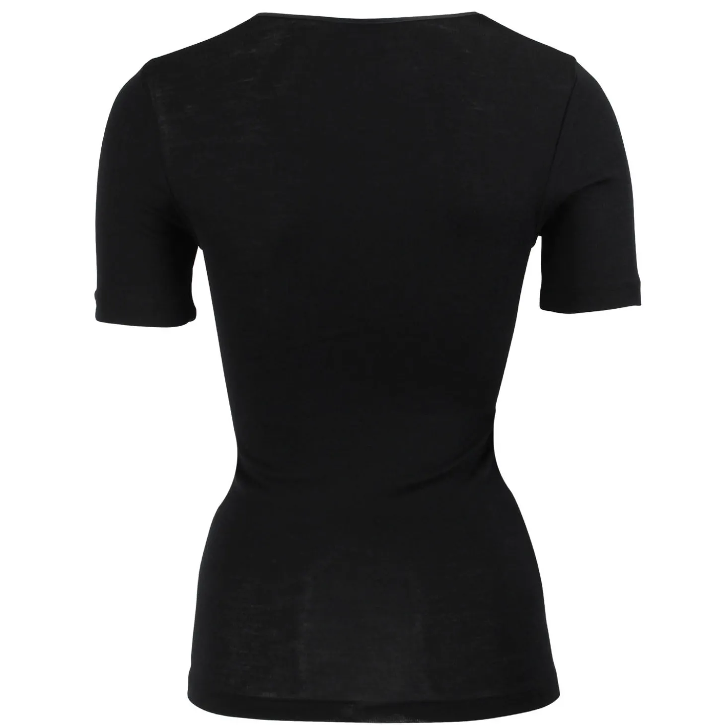 Top Manches Courtes En Laine Merinos Et Soie
