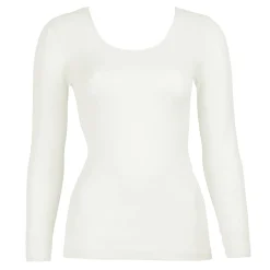 Top Manches Longues En Laine Merinos Et Soie