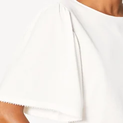 T-Shirt Col Rond En Coton
