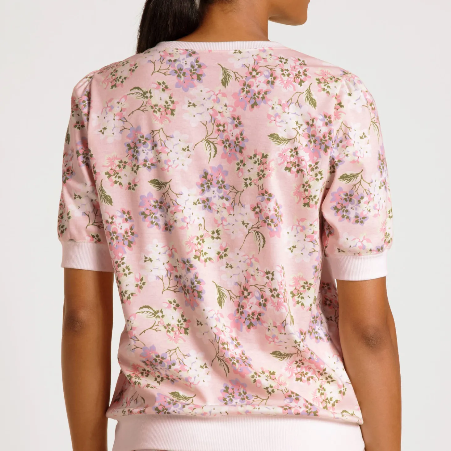T-Shirt Col Rond En Coton