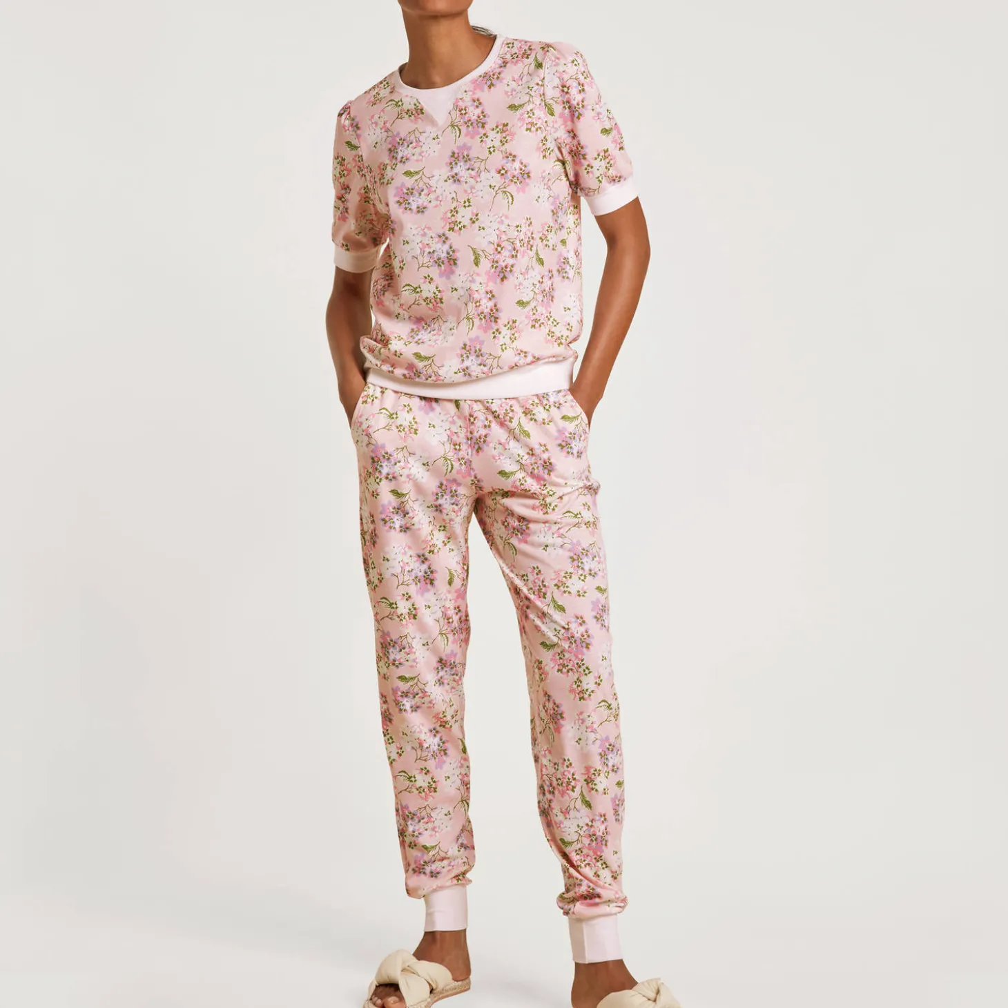 T-Shirt Col Rond En Coton
