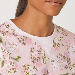 T-Shirt Col Rond En Coton