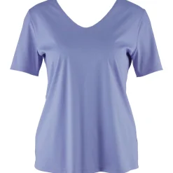 T-Shirt Col V En Coton