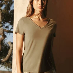 T-Shirt Manches Courtes En Coton