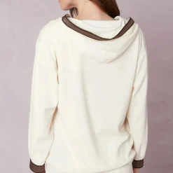 Veste En Coton Effet Velours